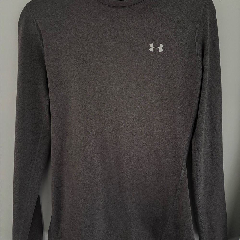 LG Gray Long Sleeve Tee Moisture-Wicking Performance